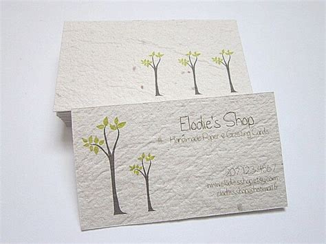 Items Similar To Custom Business Cards Handmade Paper Business Cards
