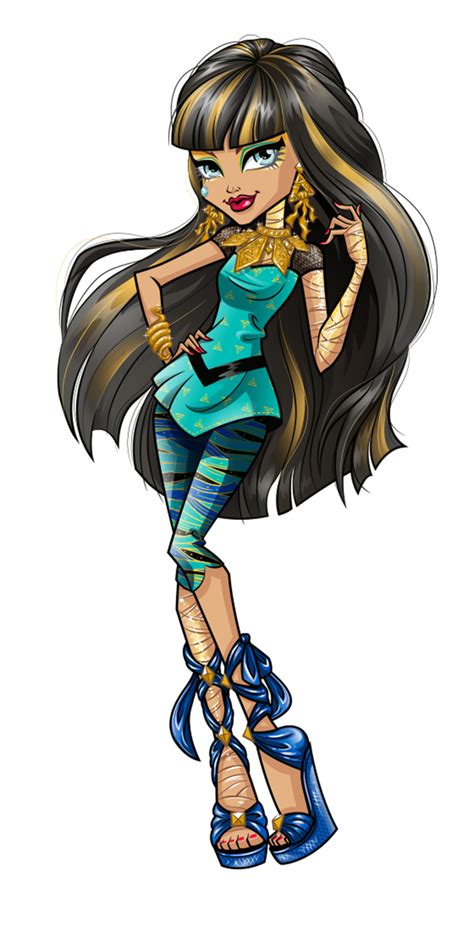 Monster High Cleo de Nile | Monster high characters, Monster high art, Monster high characters names