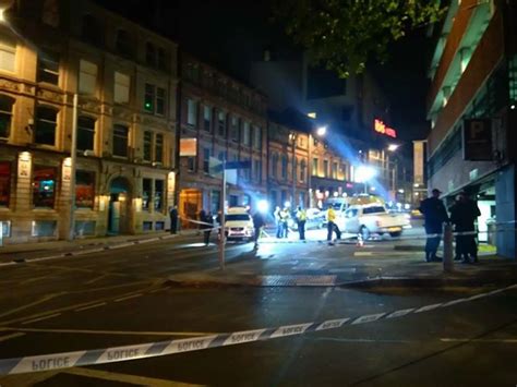 Images From The Nottingham City Centre Shooting Cordon