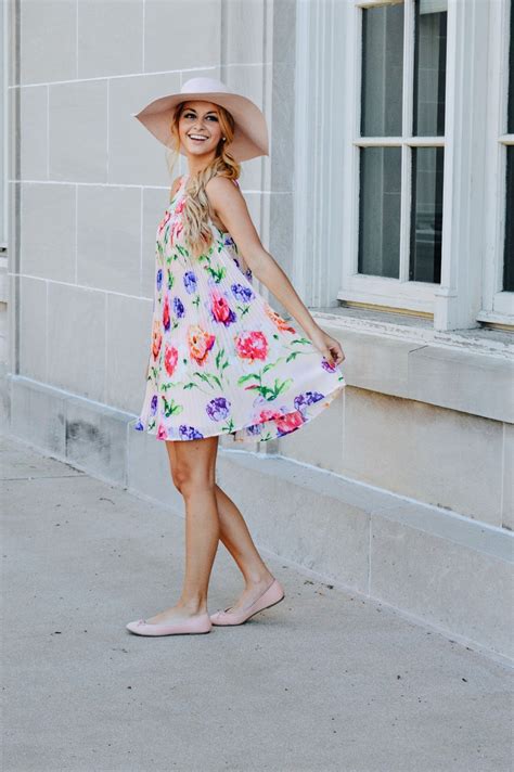 Little Floral Dress Simply Lauren Gray