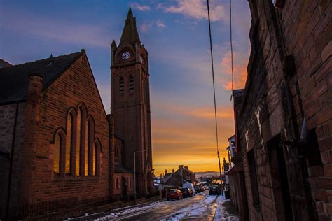 835 Blairgowrie Parish Church At Sunrise Perthshire Sco Flickr