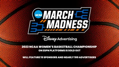 Disney Advertisers Lead Fast Break For Sold Out Ncaa Di Womens Basketball Championship Espn