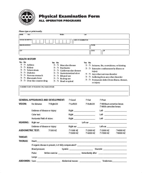 Free 23 Sample Disability Forms In Pdf Word Excel