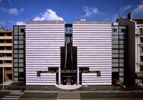 Mario Botta Mediatheque In Villeurbanne France 1984 1988 Photo By