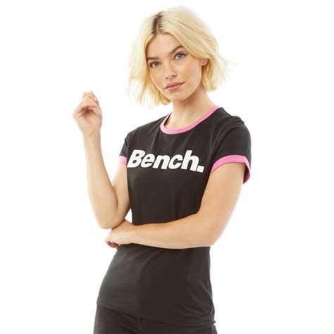 Køb Bench Damer Eve T Shirt Sort