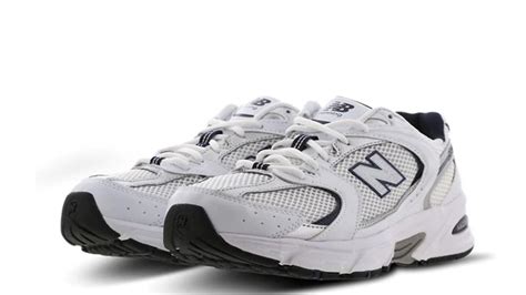 New Balance 530 White Navy Mr530sg The Sole Womens