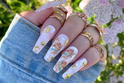 Angelic Nails Inspiration And Ideas Nail Aesthetic