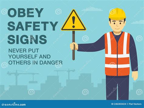 Workplace Golden Safety Rule Obey Safety Signs Stickers And Tags