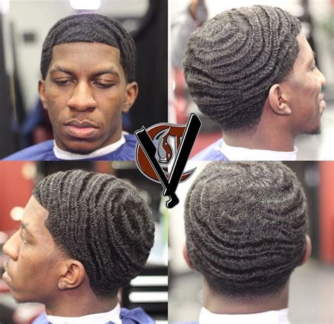 Wave hairstyle is a elegant hairstyle that consists of giving the impression of waves in the hair. Pin by DeAntre' Tomlin on 360 Waves And Fresh Cutz | Waves ...