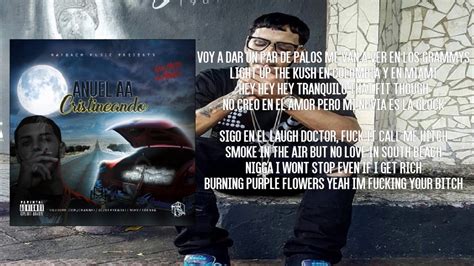 Anuel aa discography and songs: Anuel AA - Cristiniando Lyrics Video - YouTube