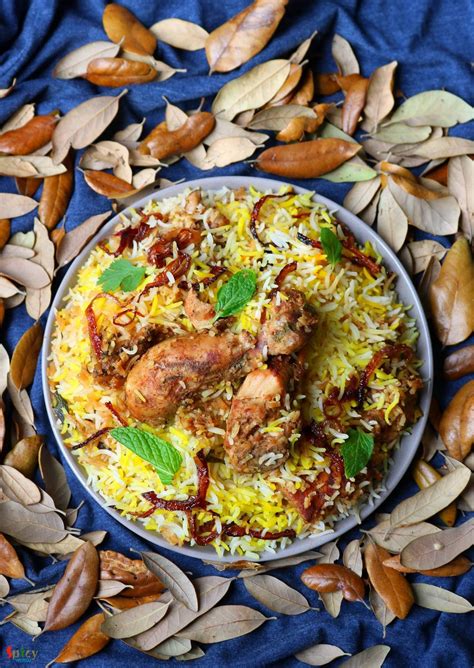 Chicken Dum Biriyani Hyderabadi Style Spicy World Simple And Easy