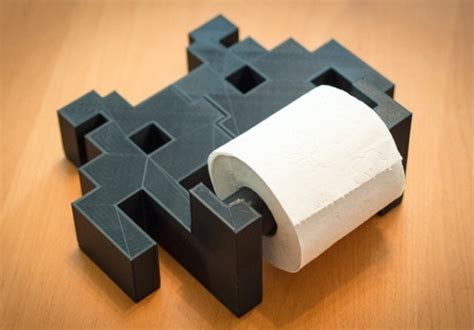 Space Invaders Toilet Paper Holder