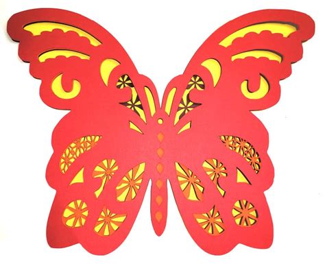 Suitable for apparel, scrapbooks, and many more. Butterfly Layered Mandala Free SVG | Craft Room Time