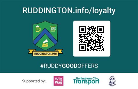 Ruddington Loyalty Card Launched Ruddington Parish Council