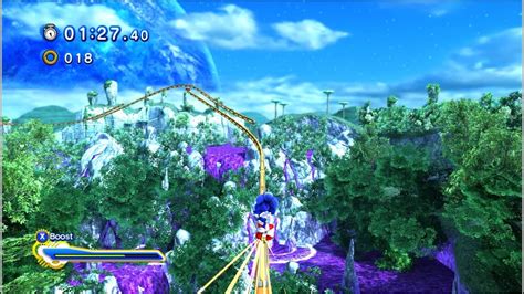 Xbox 360 Planet Wisp Zone Sonic Generations Original Sonic Colors