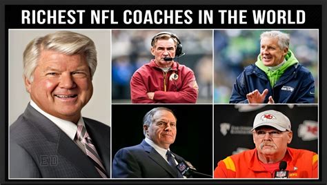 Top 20 Richest Nfl Coaches In The World In 2023