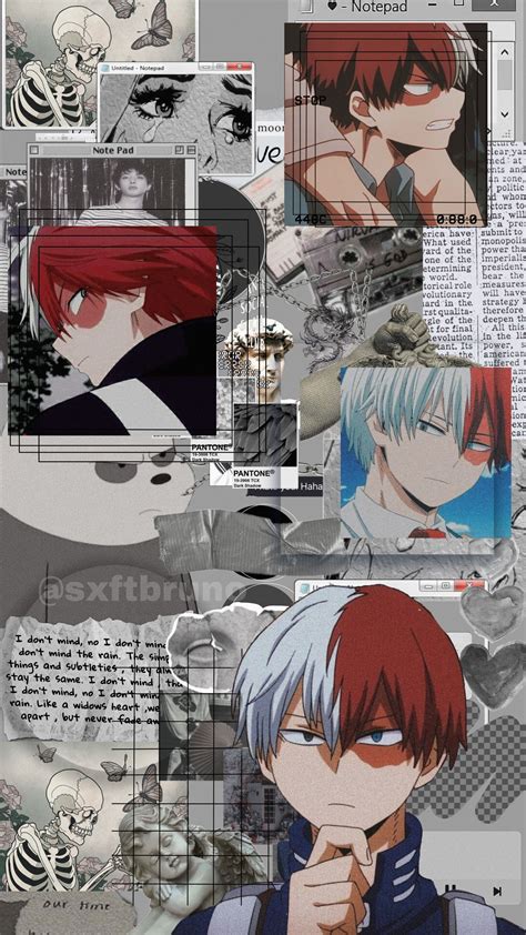 Download Aesthetic Anime Wallpaper Todoroki Bigmantova