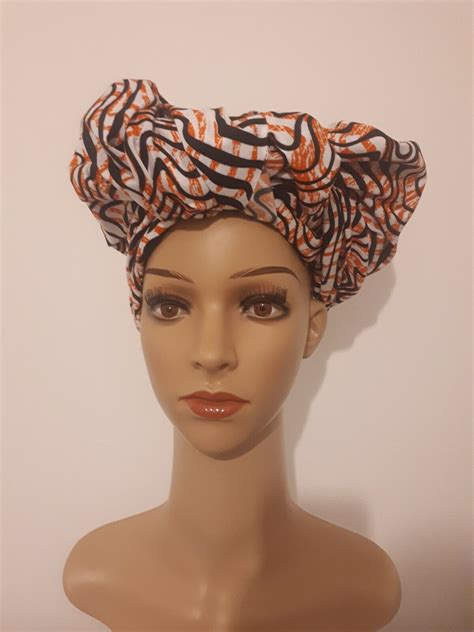 African Head Wrap African Head Scarf African Head Tie African Print Head Scarf Ebay