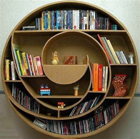Funky Bookcases Spiral Bookcaseenjoy Reading At A Snails