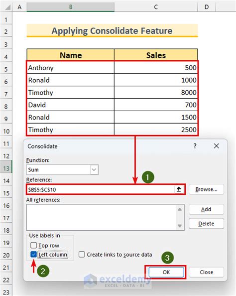How To Combine Duplicate Rows In Excel Without Losing Data 6 Methods