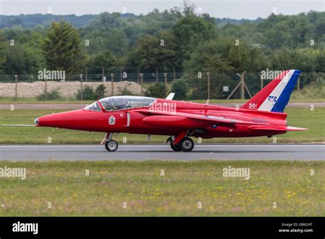 Folland Gnat G Timm From The Gnat Display Team Stock Photo Alamy