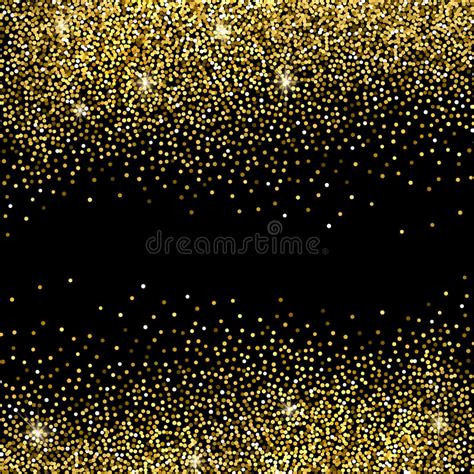 Gold Glitter Background Stock Vector Illustration Of Glow 64891536