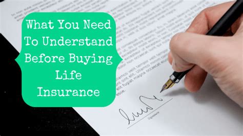 What You Need To Understand Before Buying Life Insurance The Pastors