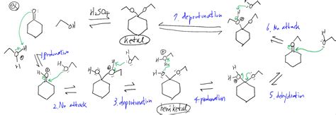 Solved Mechanism In Formation Of Acetals To Science