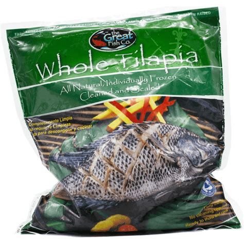 Whole Cleaned Tilapia Fresh Fish Fillets And Steaks Sun Fresh