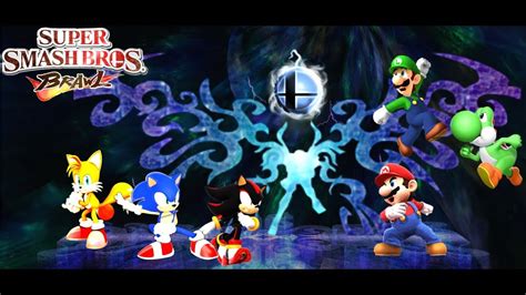 Mario Sonic And Others Play Ssbb《subspace》 Youtube