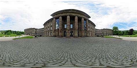 Kubische Panoramen Hessen Kassel Schloss Wilhelmshöhe Außen 360