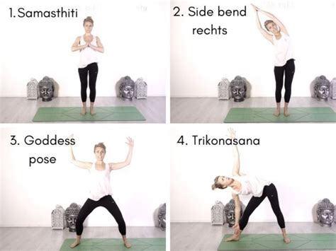 Maangroet Yoga Serie Stap Voor Stap Uitleg Chandra Namaskar Happy