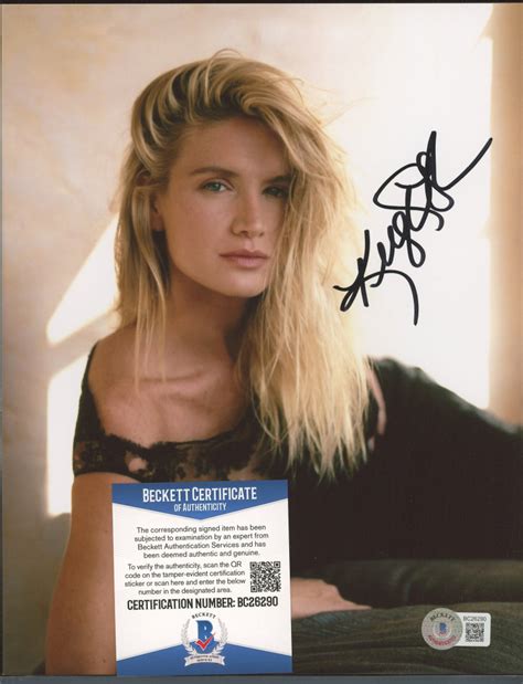Kelly Lynch Signed 8x10 Photo Beckett Coa Pristine Auction