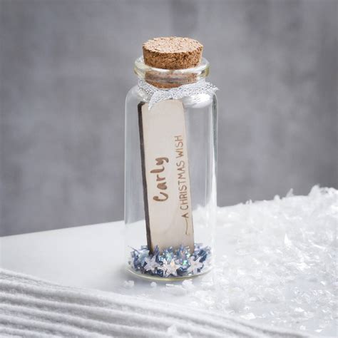 Personalised Wish Bottle By Edge Inspired | notonthehighstreet.com