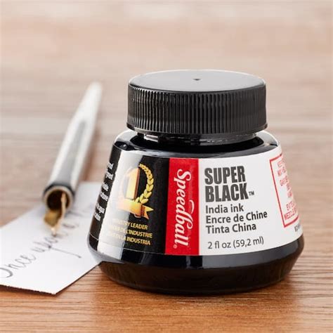 Speedball Super Black India Ink Michaels