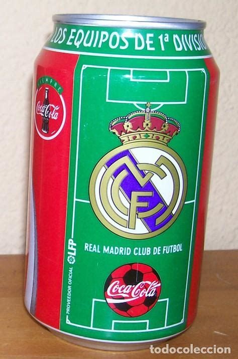 Cristiano ronaldo's removal of coca cola bottles at a euro 2020 press conference on monday was followed by $4 billion being knocked off the. Lata coca-cola real madrid. equipos de 1ª divis - Vendido ...