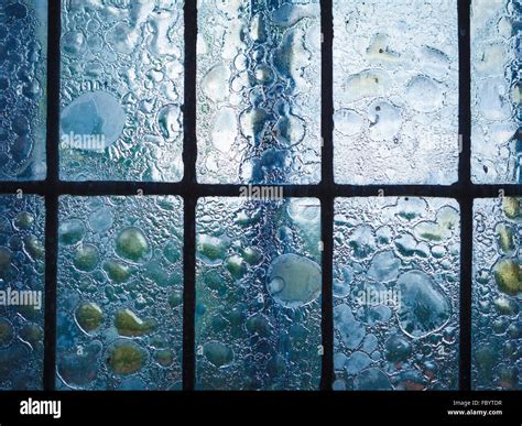 Stained Glass Window With Regular Block Pattern Stock Photo Alamy