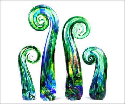 Glass Koru By New Zealand Glass Artists With Images Glass Artists
