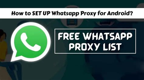 How To Install Whatsapp Proxy Service Using A List Of Free Codes