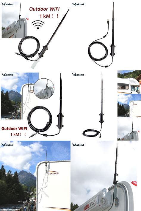 [visit to buy] 1000m high power outdoor wifi antenna usb adapter cellular signal amplifier omni