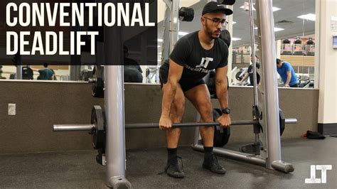 How To Smith Machine Conventional Deadlift Youtube