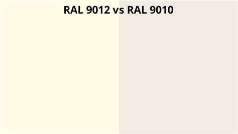 Ral 9012 Vs 9010 Ral Colour Chart Uk