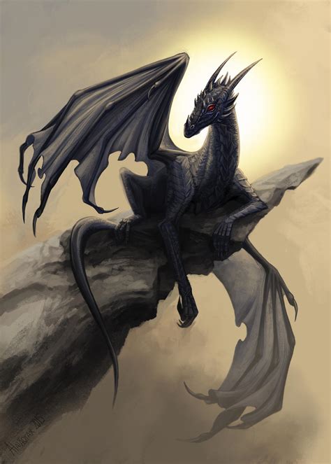 Black Dragon By Alaiaorax On Deviantart