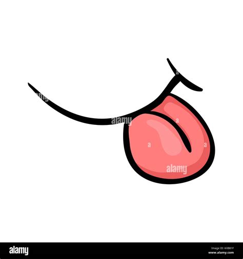 Tongue Out Cartoon Cut Out Stock Images And Pictures Alamy