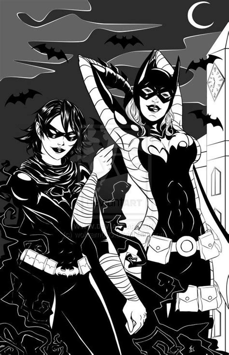 Batgirls Inked By Wolfram003 On Deviantart Cassandra Cain Batgirl