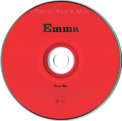 Atmosphere's chance heavy with anticipation don't leave me here with only my imagination. Discos Pop & Mas: Emma Bunton - Free Me (US Version)