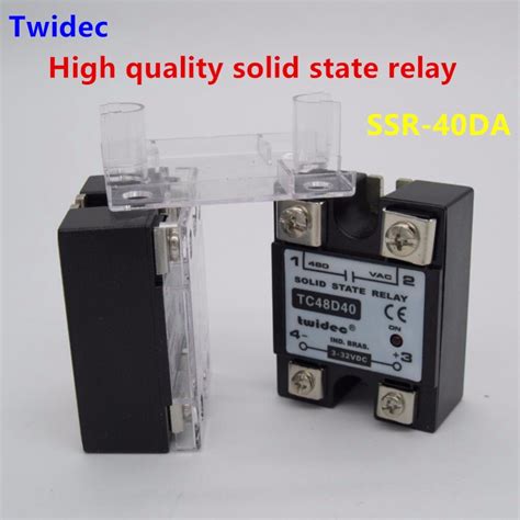 High Quality Single Phase Solid State Relay Ssr 40da Module 3 32v Dc To