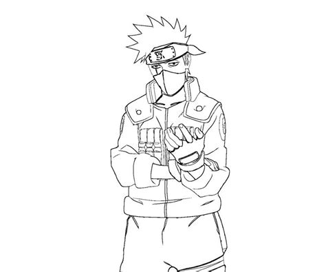 Kakashi Hatake 9 Coloring Crafty Teenager