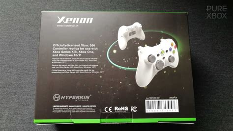 Review Hyperkin Xenon Controller An Amazing 360 Throwback For Xbox