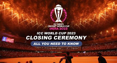 ictsciencerekha icc cricket world cup final ceremony 2023